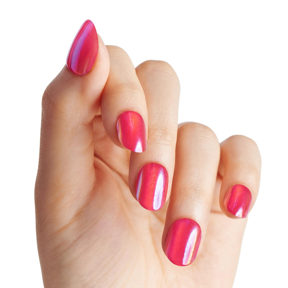 imPRESS Press On Nails Kit showing pearlescent effect
