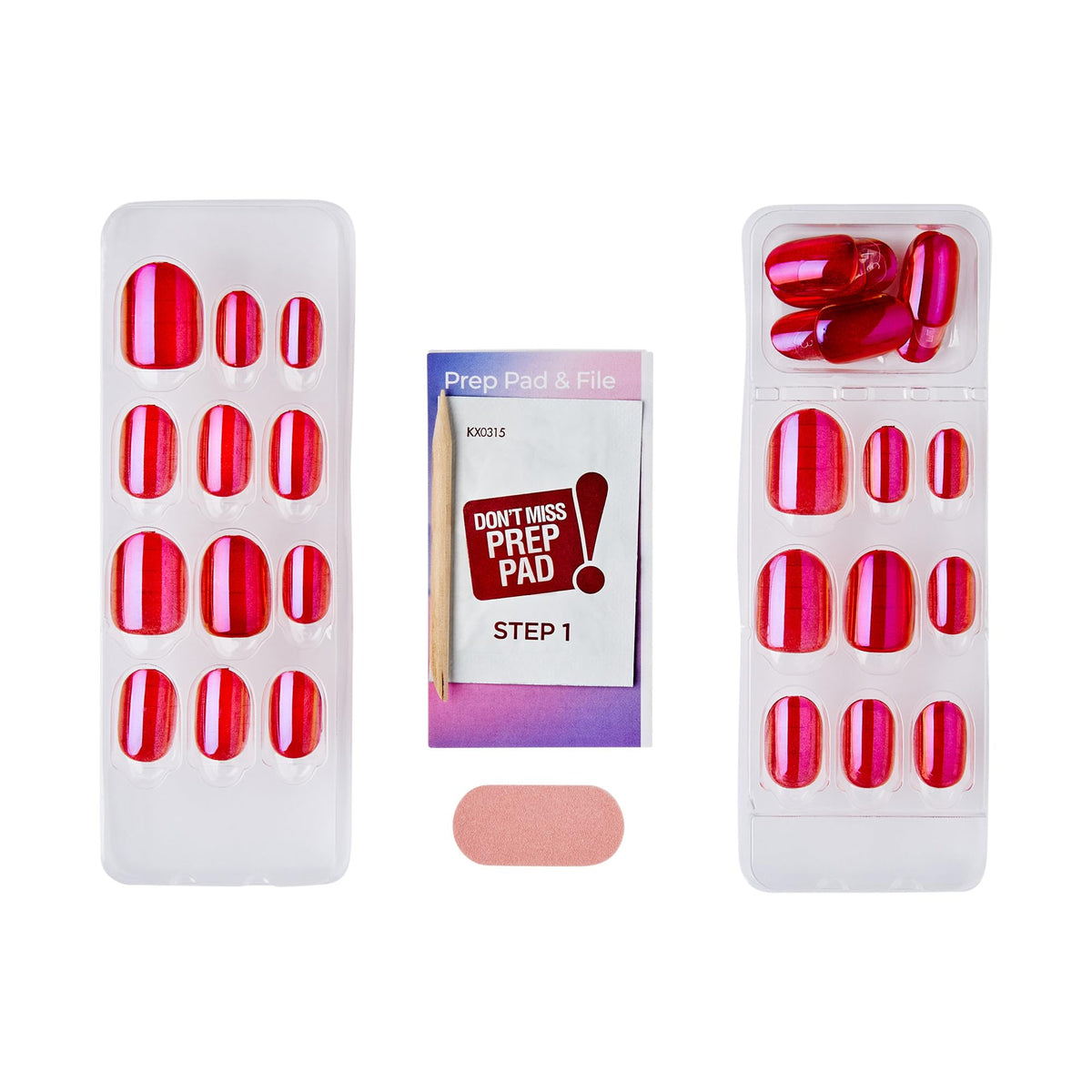 imPRESS Press On Nails Kit side view with packaging