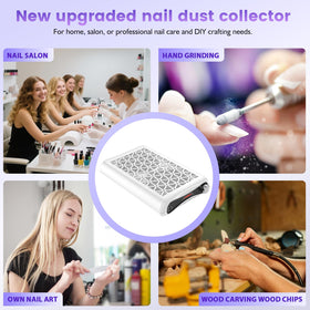 Imptweha Nail Dust Collector packaging and accessories