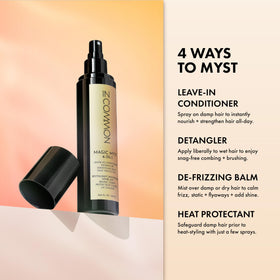 IN COMMON Magic Myst 4-in-1 Spray back view with ingredient list