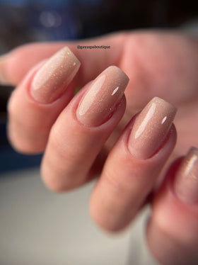 IN.HYPE Camouflage Builder Gel Shimmer Nude texture close-up