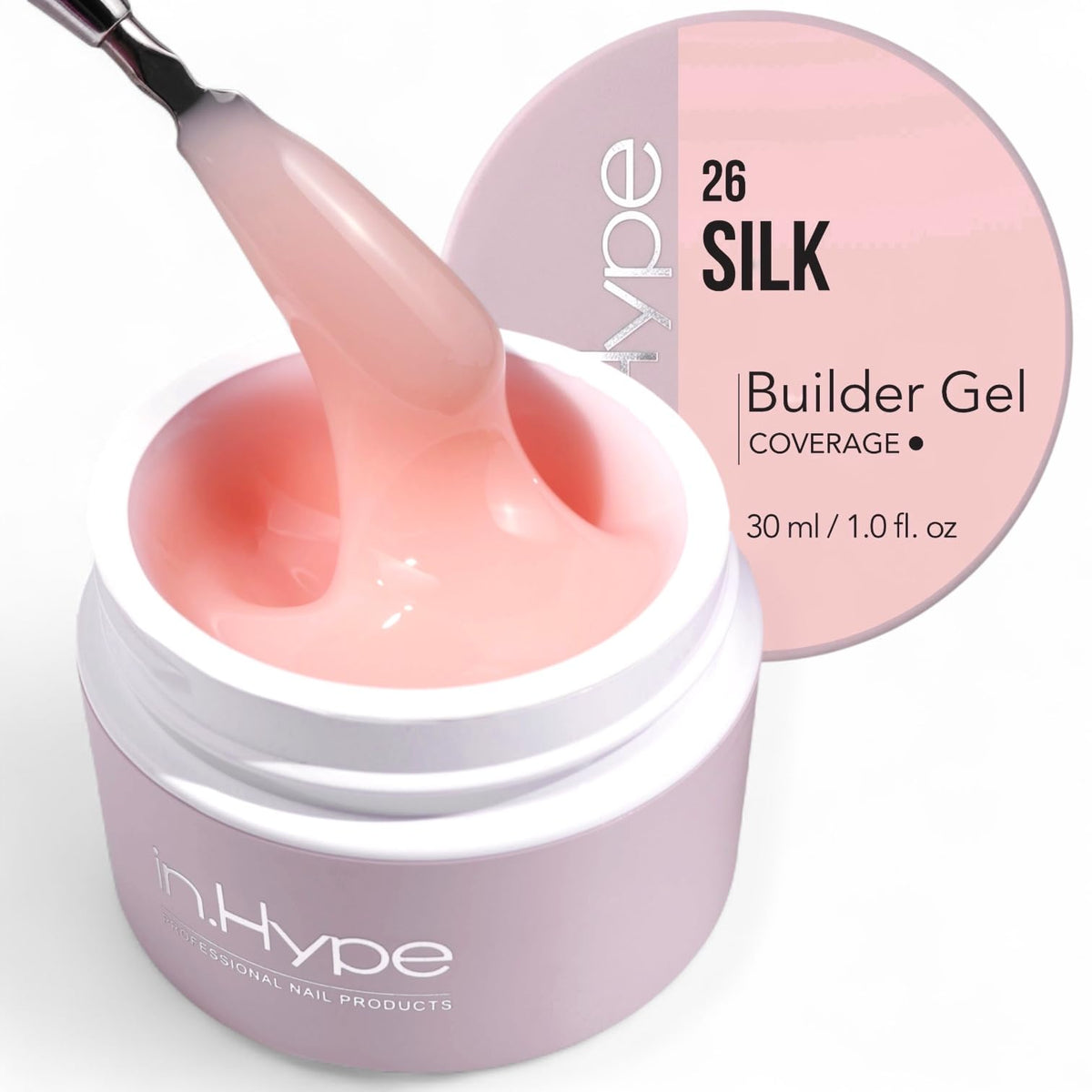 IN.HYPE Camouflage Hard Builder Gel 40g front view