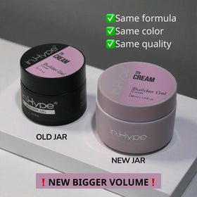 IN.HYPE Hard Builder Gel 132g Rouge packaging