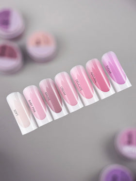 IN.HYPE Hard Builder Gel Natural #5 used for nail extensions