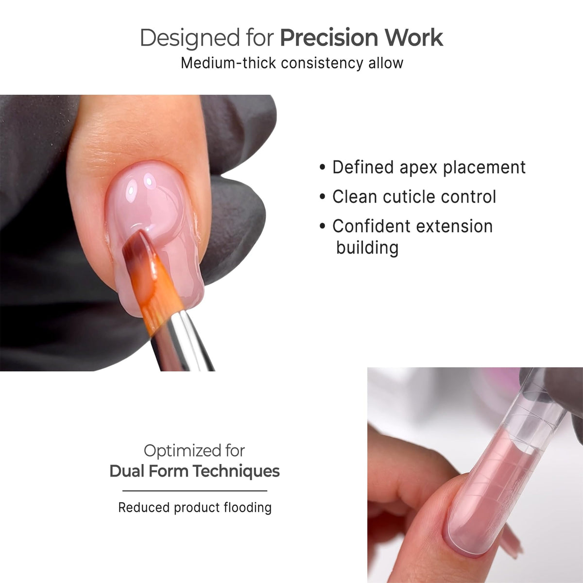 IN.HYPE Professional Hard Builder Gel with tools
