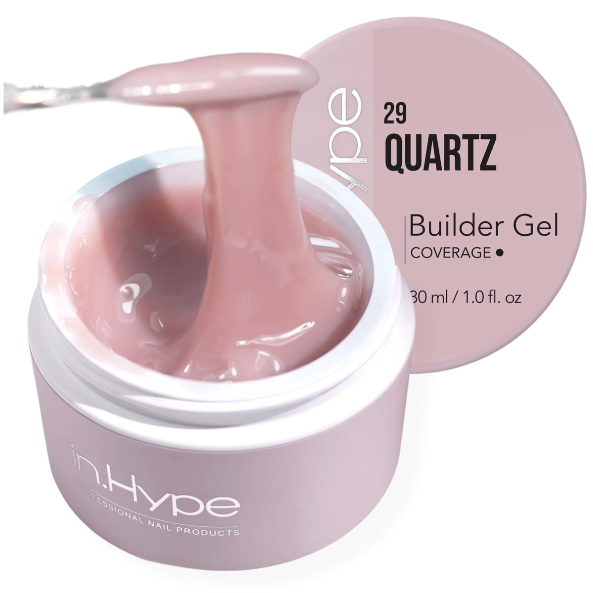 IN.HYPE UV/LED Professional Hard Builder Gel 59g front view