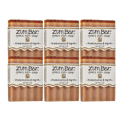 Indigo Wild Goat's Milk Soap Bar Frankincense & Myrrh front view