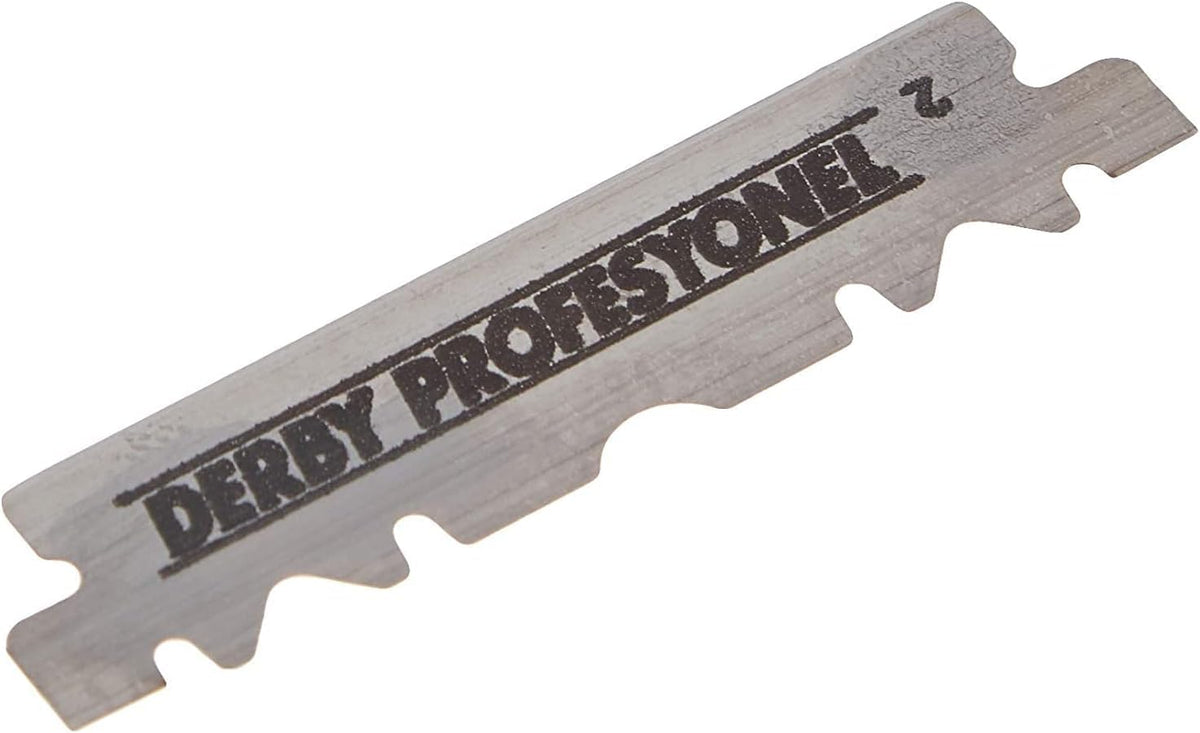 Individual Derby Single Edge Razor Blade wrapped in wax paper