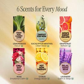 Individual MESMOS shower steamer with citrus scent