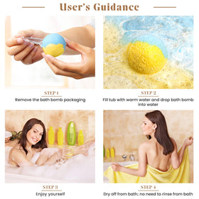 Individual packaging of ZenBombs bath bombs for freshness