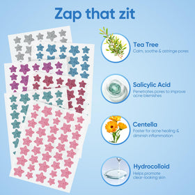 Individual QUSTERE Pimple Patch packaging
