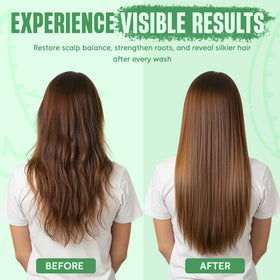 INFINA ESSENTIALS Aloe Vera Shampoo and Conditioner in bathroom setting