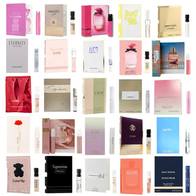Infinite Scents perfume sampler set with 12 assorted fragrance vials