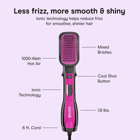 INFINITIPRO BY CONAIR Hot Air Brush in lifestyle setting