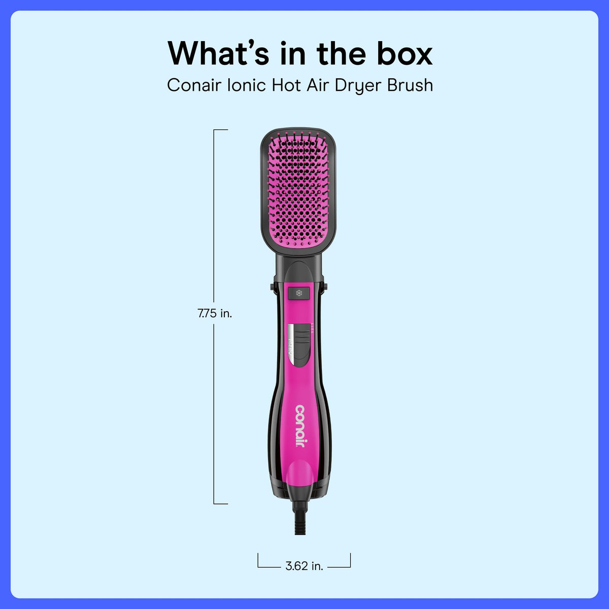 INFINITIPRO BY CONAIR Hot Air Brush packaging