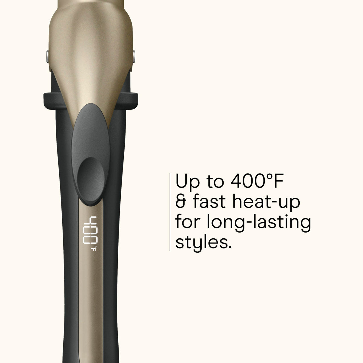 INFINITIPRO Curling Wand in action creating waves