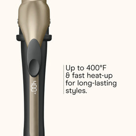 INFINITIPRO Curling Wand in action creating waves