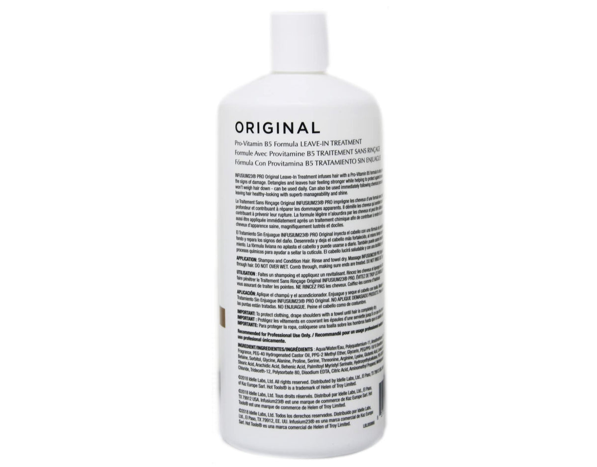 Infusium Leave-In Hair 33.8 oz side view