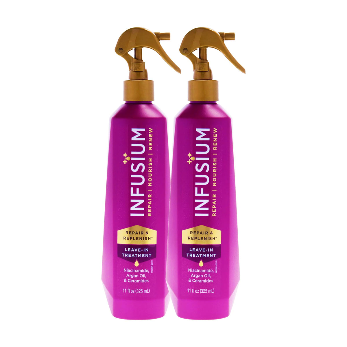 Infusium Repair and Replenish Leave-in 2 pc front view