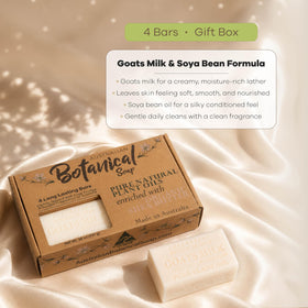 Ingredients list for Australian Botanical Goat Milk Soap
