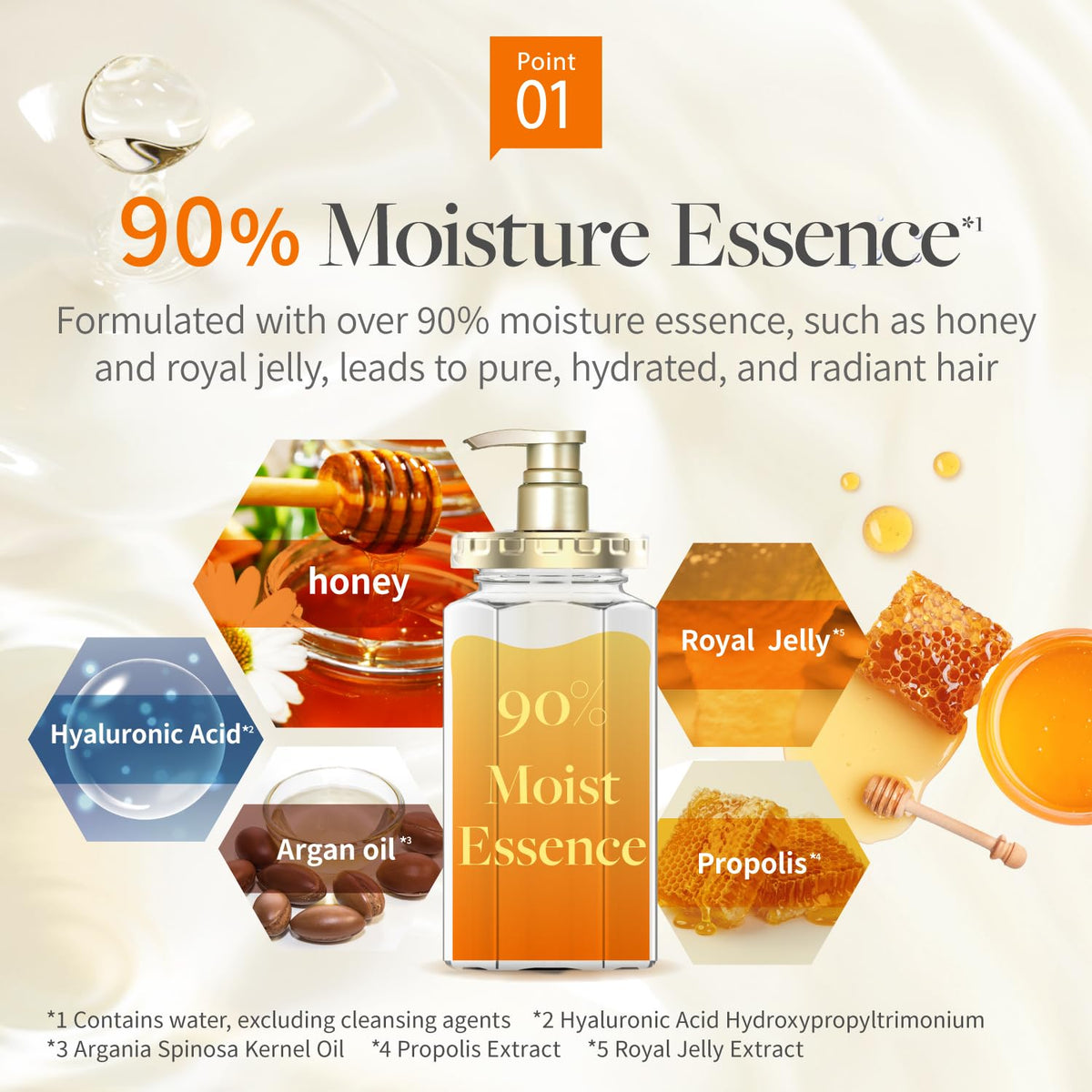 Ingredients list for & Honey Melty Moist Repair Conditioner