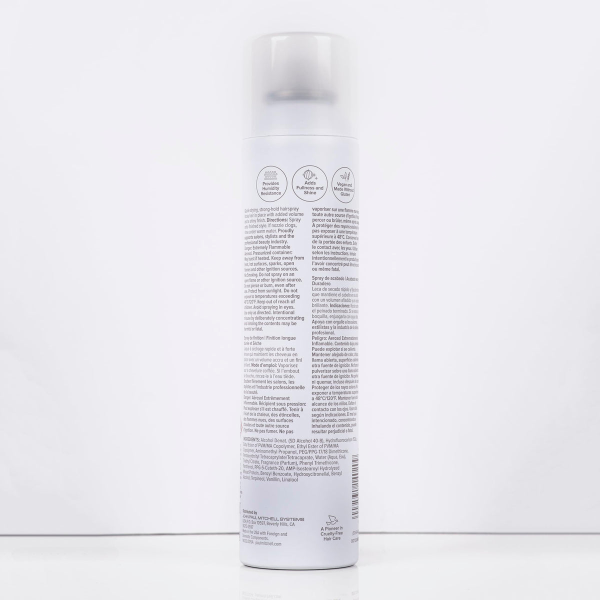 Ingredients list for Paul Mitchell Super Clean Extra Hairspray