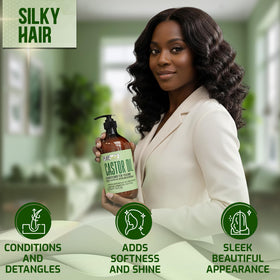 Ingredients list for PURE NATURE LUX SPA Castor Oil Conditioner