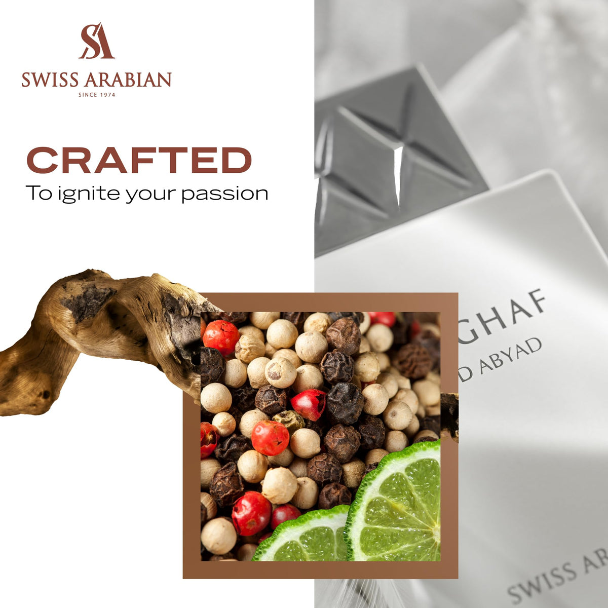 Ingredients list for Swiss Arabian Shaghaf Oud Abyad
