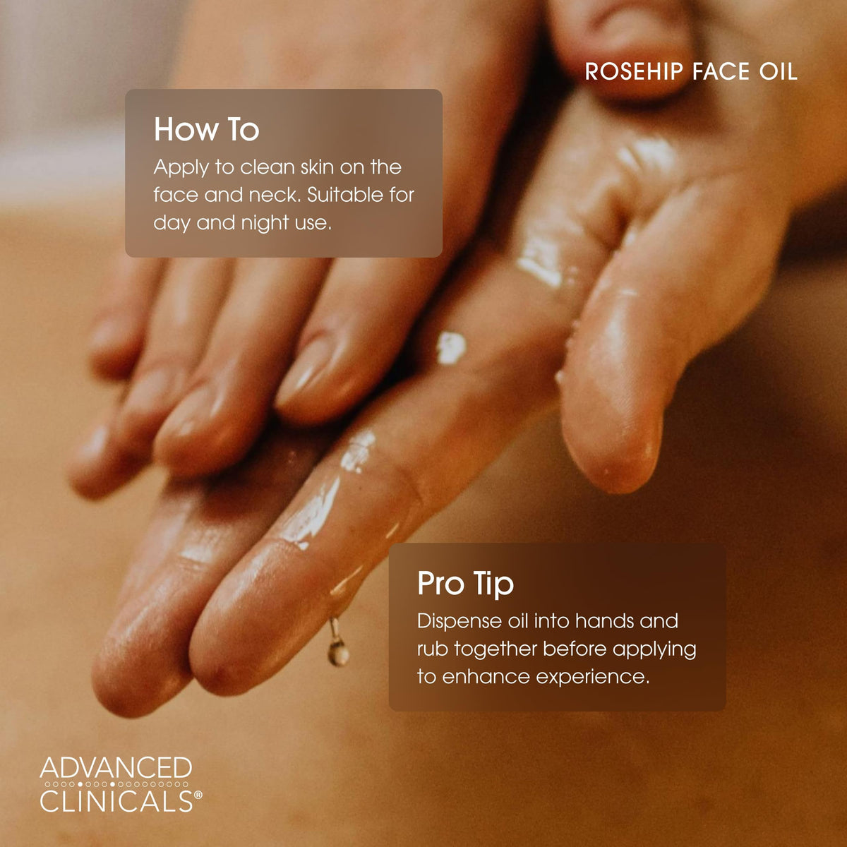 Ingredients list of Advanced Clinicals Rosehip Oil Face Serum