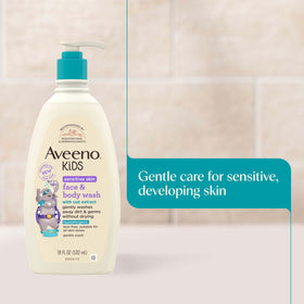 Ingredients list of Aveeno Kids Face & Body Wash