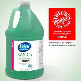 Ingredients list of Dial Professional Basics Foaming Hand Wash