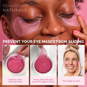Ingredients list of Enaskin Naturals Under Eye Patches