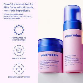Ingredients list of Evereden Kids Face Wash