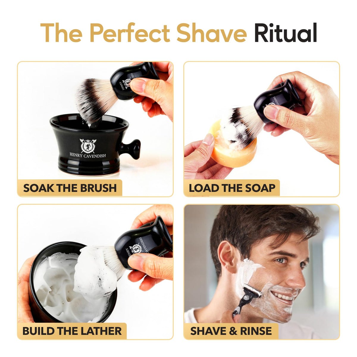 Ingredients list of Henry Cavendish shaving soap
