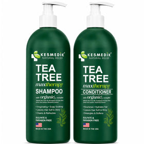 Ingredients list of KESMEDIK Tea Tree Shampoo and Conditioner