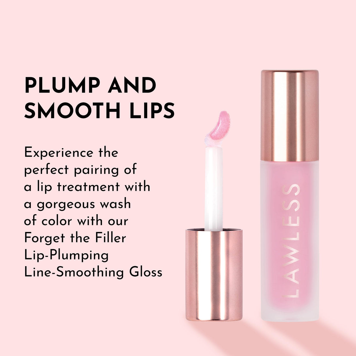Ingredients list of Lawless Lip Plumping Gloss Strawberry Shortcake