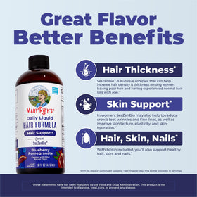 Ingredients list of MARYRUTH'S Daily Liquid Hair Formula