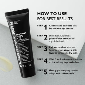 Ingredients list of Peter Thomas Roth Instant FIRMx® Eye Tightener