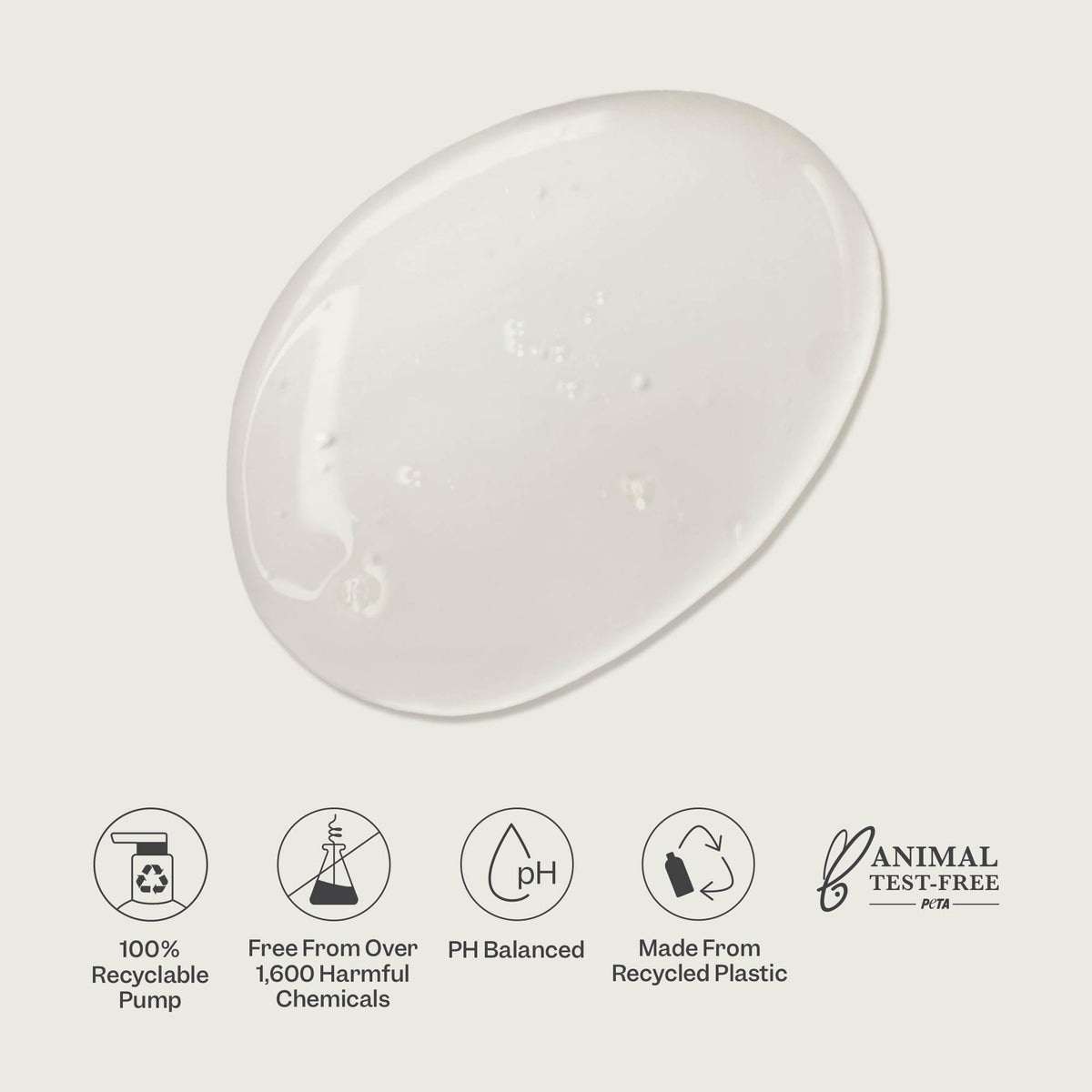 Ingredients list of RENPURE Pomegranate & Mango Exfoliating Body Wash