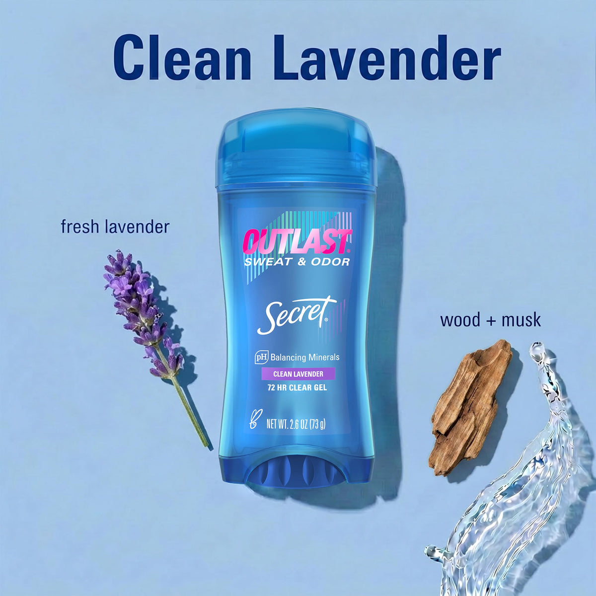 Ingredients list of Secret Outlast Antiperspirant Deodorant
