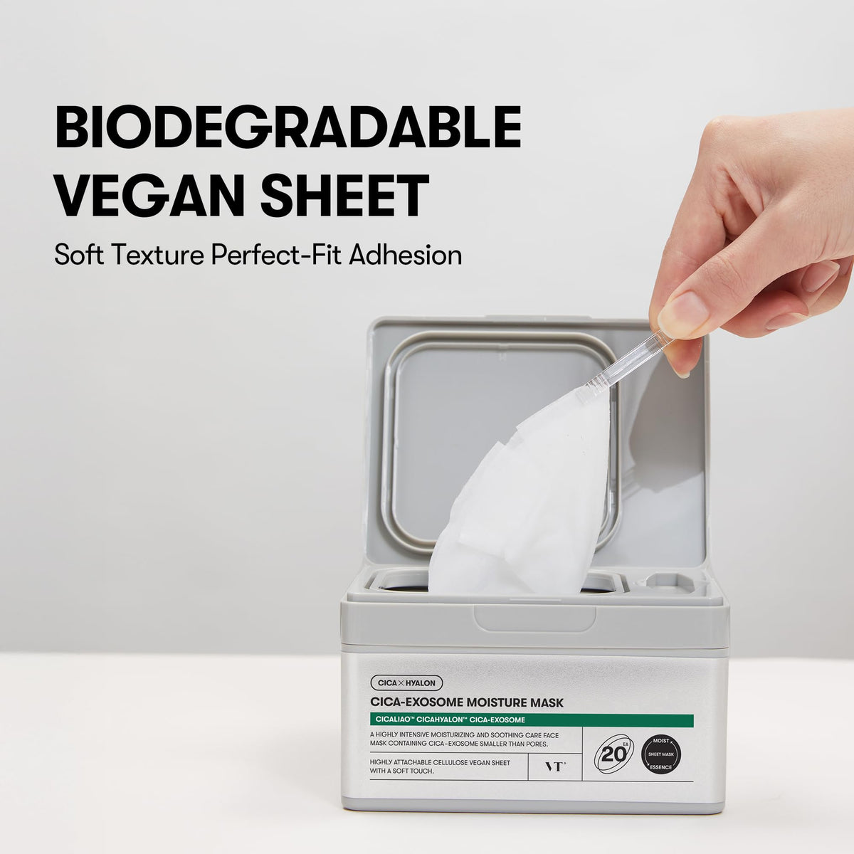Ingredients list of VT COSMETICS Cica-Exosome Moisture Mask