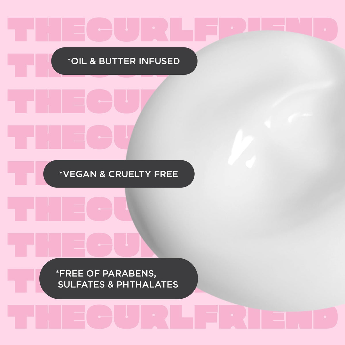 Ingredients of Cake Beauty Curl Friend Defining Curl Cream
