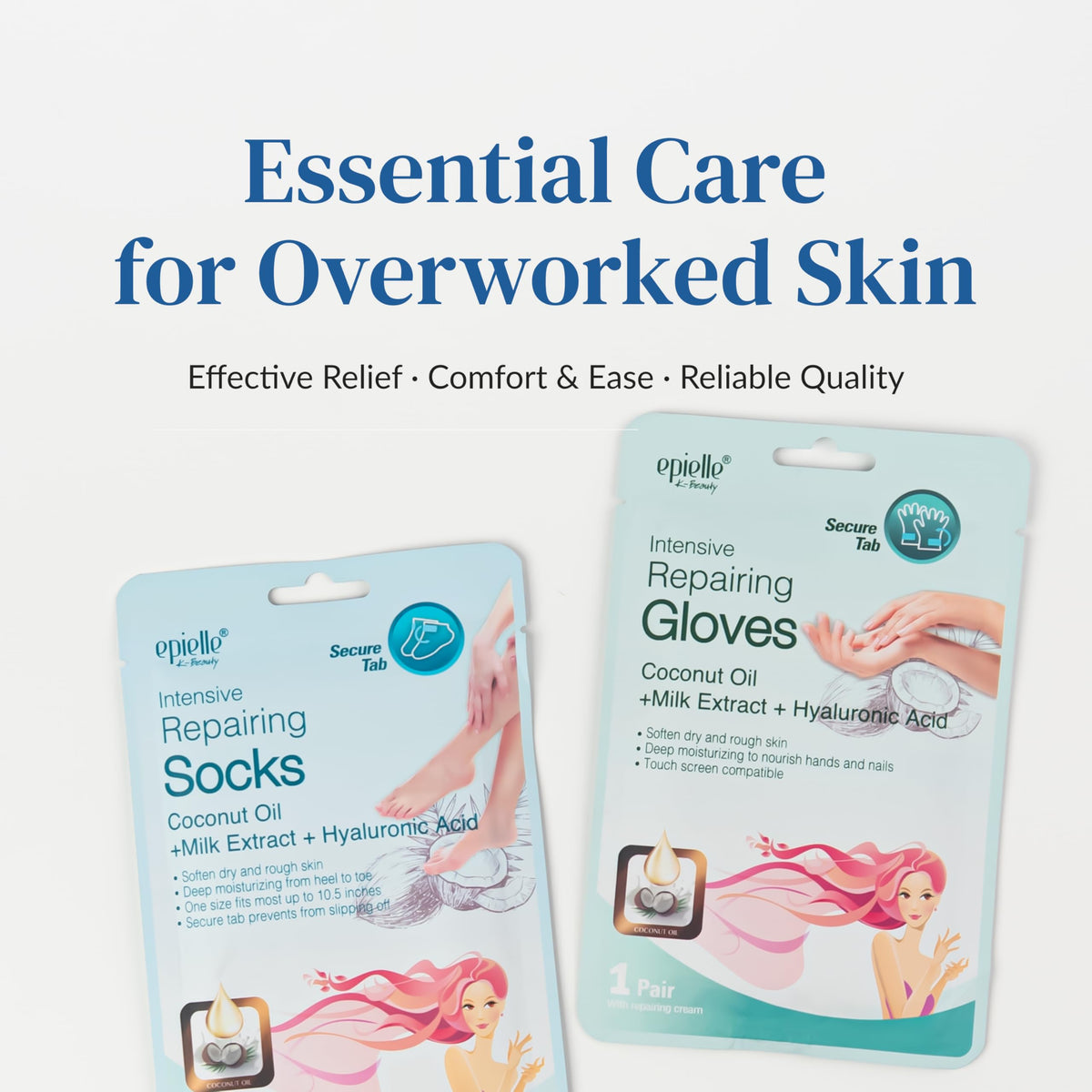 Ingredients of Epielle Intensive Repairing Foot Mask
