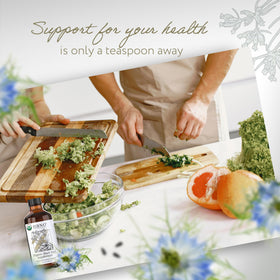 Ingredients of HBNO Organic Black Seed Oil