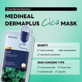Ingredients of MEDIHEAL Dermaplus Cica Daily Calming Mask