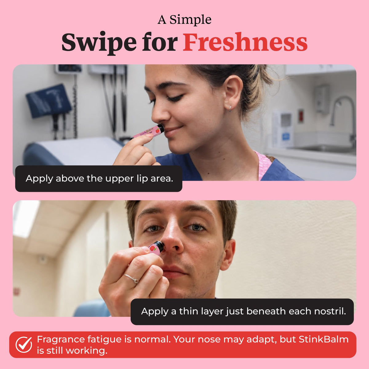 Ingredients of StinkBalm Odor Blocker Apple Scent