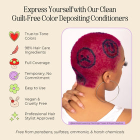 INH Flamingo Topaz hair dye packaging