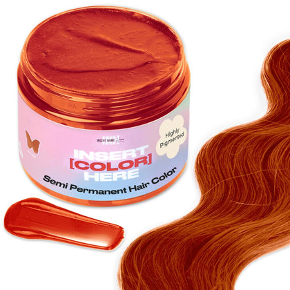 INH Semi Permanent Hair Colour Fire Opal 6oz front view
