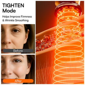 INIA 3-in-1 Red Light Therapy Device detail of controls