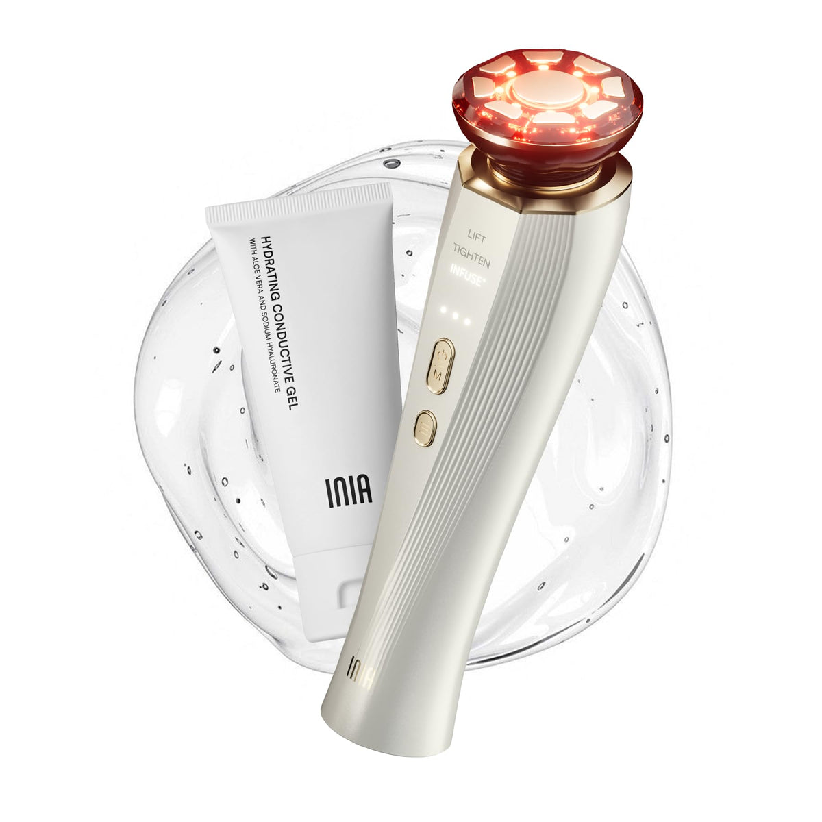 INIA 3-in-1 Red Light Therapy Device front view